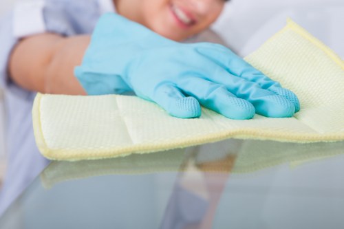 Rainham Carpet Cleaners finishing a detailed professional carpet clean